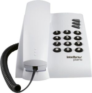 TELEFONE INTELBRAS PLENO CINZA ARTICO