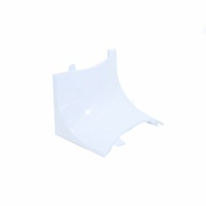 CURVA VERT INTERNA 90º P/ DUTO SLIM ALUMINIO BRANCO