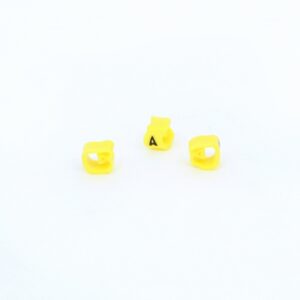 ANILHA HELAGRIP LETRA A AMARELO