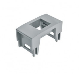 MOLDURA TIPO BLOCO P/ RJ45 KEYSTONE