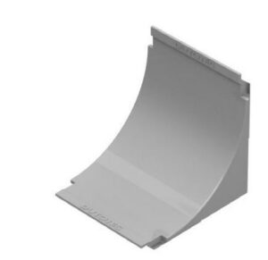 CURVA VERT INTERNA R60MM LISA P/ DUTO 25-45MM BRANCA