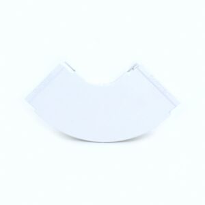 CURVA HORIZ EXTERNA R30MM LISA P/ DUTO 25MM BRANCA