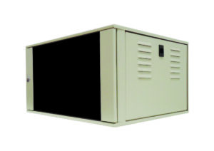 RACK 19POL X 06U X 350MM FECHADO PAREDE BEGE – ESU PORTA VID