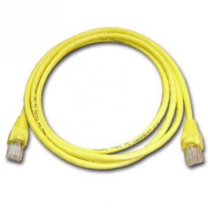 PATCH CORD CAT.5E – 2.5M AMARELO MULTILAN