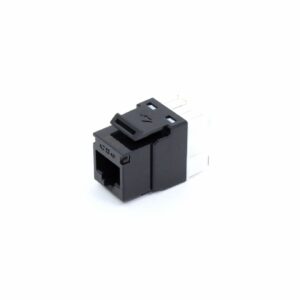 CONECTOR RJ45 FEMEA CAT.5E PRETO MULTILAN