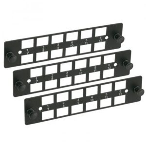 KIT 3X PLACAS LGX 12 POSICOES LC/SC – PLASTICO P/ DB48