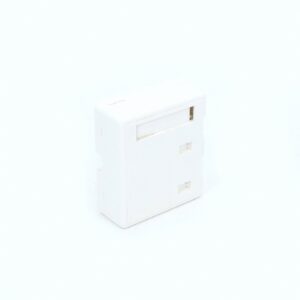 CAIXA SISTEMA X APARENTE 2RJ 45 BRANCO