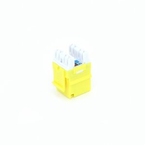 CONECTOR RJ45 FEMEA CAT.6 T568A/B AMARELO GIGALAN PREMIUM