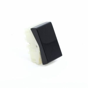 INTERRUPTOR BLOCO SIMPLES PRETO