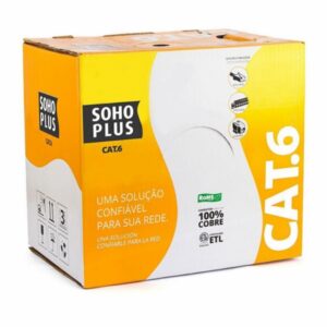 Caixa de cabo cat 6