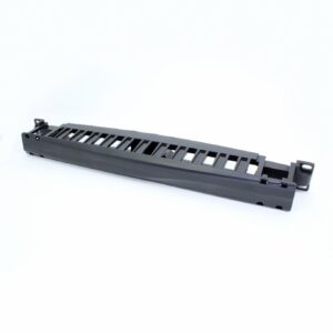 GUIA DE CABO FECHADO HORIZ 19POL X 1U PLASTICO PRETO