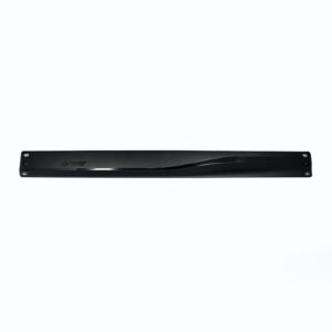 PAINEL FRONTAL 19POL X 1U PLASTICO PRETO