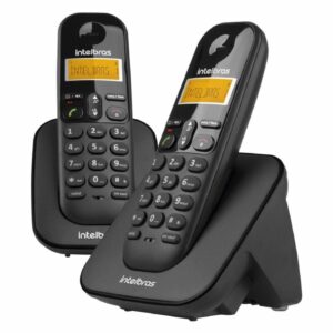 TELEFONE S/ FIO TS 3112 C/ ID C/ 01 RAMAL ADICIONAL – PRETO