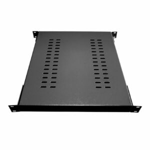 BANDEJA DUPLA FIX. 19POL X 1U X 900MM PRETA