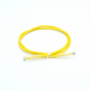 PATCH CORD CAT.5E – 1.0M AMARELO MULTILAN