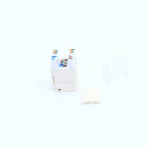 CONECTOR RJ45 FEMEA CAT.5E T568A/B 90/180 BRANCO MULTILAN
