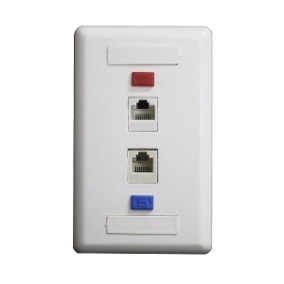 ESPELHO 4X2 BRANCO P/ 02 RJ45