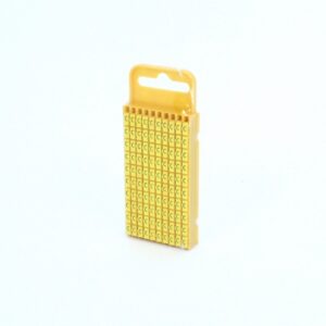ANILHA WIC AMARELO LETRA C – PACOTE C/100