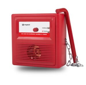ACIONADOR MANUAL ENDERECAVEL C/ MART IP20 COM SIRENE