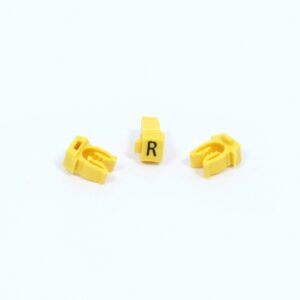 ANILHA WIC AMARELO LETRA R – PACOTE C/100