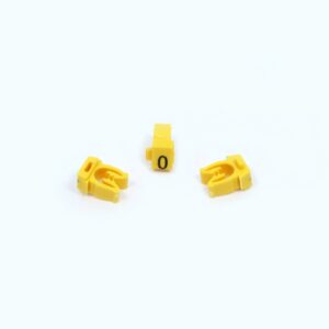 ANILHA WIC AMARELO NR. 0 – PACOTE C/100
