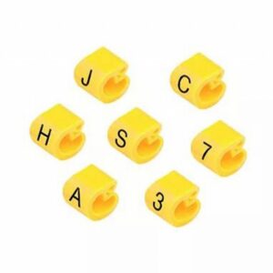 ANILHA WIC AMARELO NR. 1 – PACOTE C/100