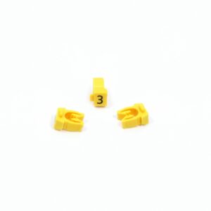 ANILHA WIC AMARELO NR. 3 – PACOTE C/100