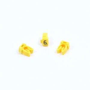 ANILHA WIC AMARELO NR. 6 – PACOTE C/100