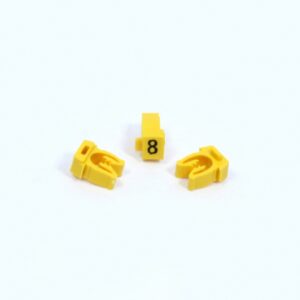 ANILHA WIC AMARELO NR. 8 – PACOTE C/100