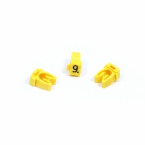 ANILHA WIC AMARELO NR. 9 – PACOTE C/100