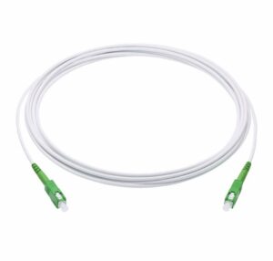 PATCH CORD SC-APC/SC-APC MONOFIBRA SM BLI LSZH BRANCO 10,0M