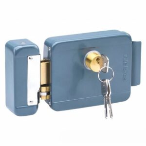 FECHADURA ELETRICA CILINDRO FIXO FX 2000 PRETA