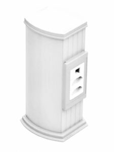 TOTEM PLUS LIGHT 0,15M ALTURA BRANCO