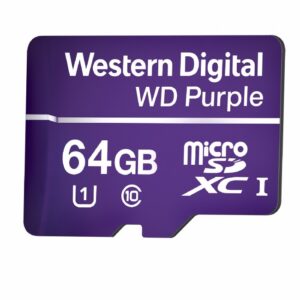 CARTAO MICRO SD 64GB CLASS 10 WD PURPLE