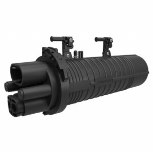 CAIXA DE EMENDA OPTICA 48F (AEREA/SUB) C/ SPLITER S/CONECTOR