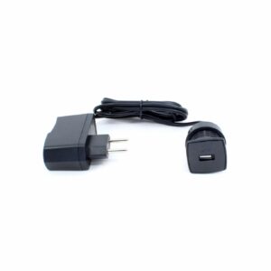 ESPELHO MINI USB 5V 2.1A C/ FONTE EXTERNA – PRETO