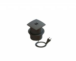 CAIXA MULTY 2 USB 5V 2.1A C/ CABO ALIMENTACAO – PRETO