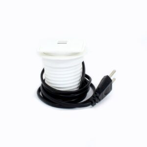 CAIXA MULTY 2 USB 5V 2.1A C/ CABO ALIMENTACAO – BRANCO