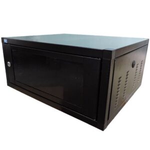 RACK 19POL X 04U X 350MM FECHADO PAREDE PRET – ESU PORTA VID