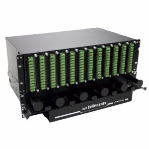 DISTRIB. OPTICO 19POL X 5U 144F SC-APC DESCARREGADO PRETO