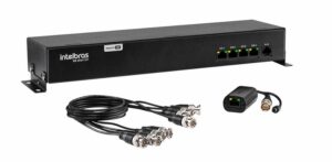 BALUN COM ALIMENTAÇÃO 04 CANAIS VB 3004 WP