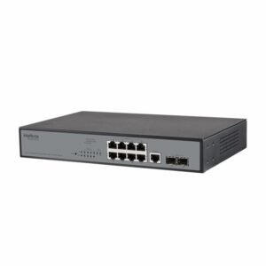 SWITCH 08P 10/100/1000 + 2P SFP GER – SG 1002 MR L2+