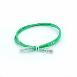 PATCH CORD CAT.6 – 1.0M VERDE GIGALAN GREEN – LSZH