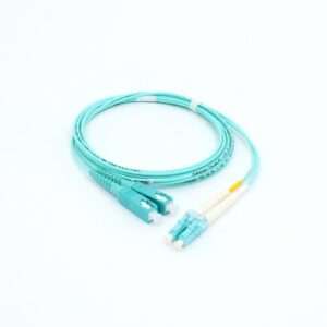 PATCH CORD LC-UPC/SC-UPC DUPLEX MM 50.0 OM3 1,5M – ACQUA