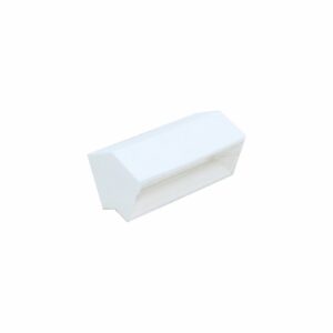 CURVA VERT 135º EM ABS BRANCO P/ DUTO 25MM