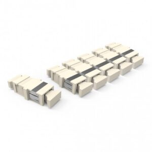 KIT DE ADAPTADORES OPTICOS 01F MM SC-PC SIMPLEX – BEGE (KIT 06 PCS) SOHOPLUS