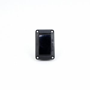 ESPELHO MINI SERIE 10 C/ INTERRUPTOR PARALELO H – PRETO