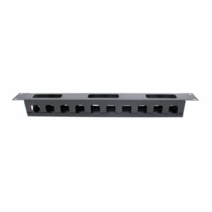 GUIA DE CABO FECHADO HORIZ 19POL X 1U X P50MM PRETO