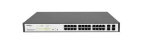 SWITCH 24P 10/100/1000 POE +4P SFP L2 C/GER – SG 2404 POE