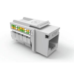 CONECTOR RJ45 FEMEA MULTILAN CAT.6 T568A/B 90/180 – BRANCO